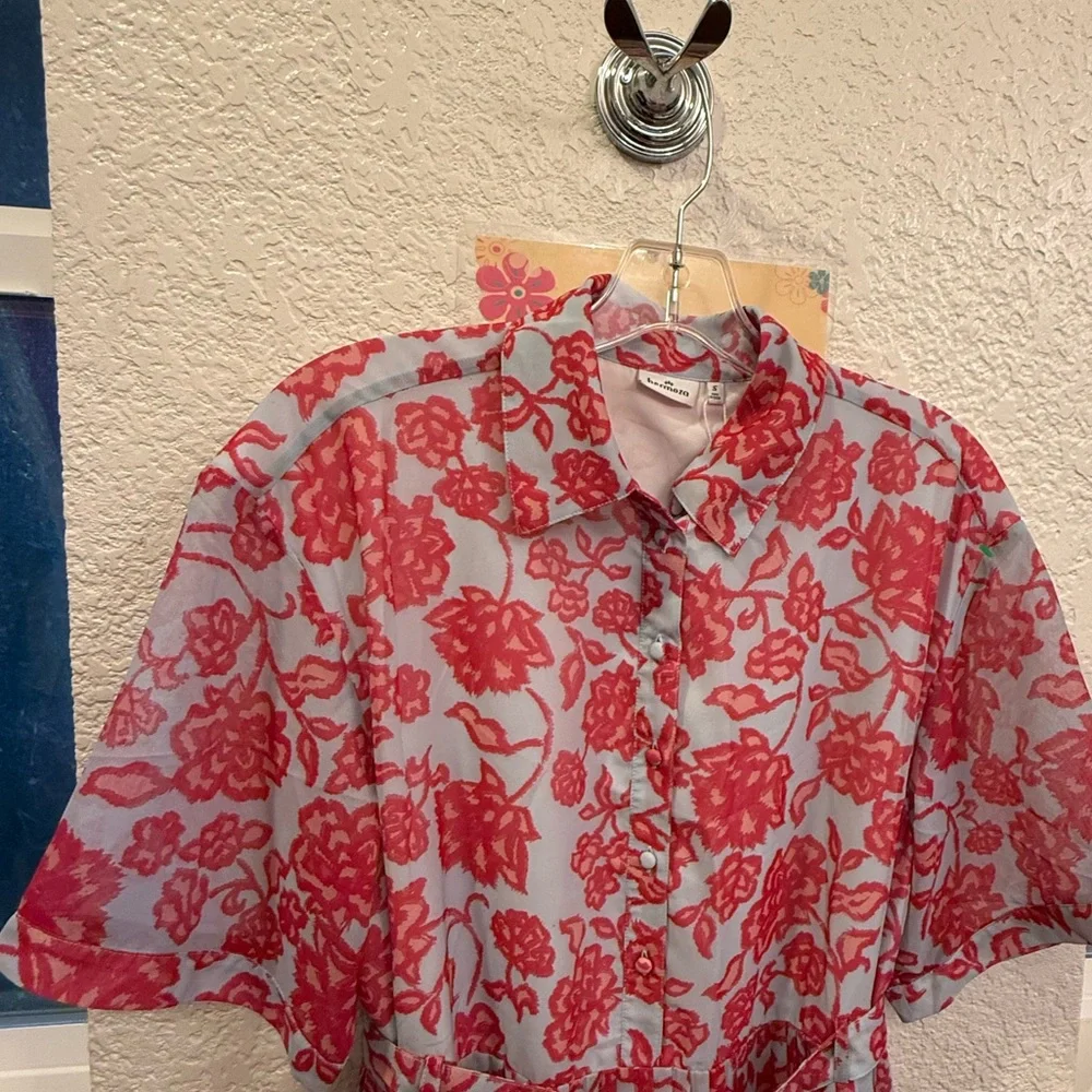 Hermoza Chiffon Floral Maxi Flowy Size Small NWOT Resort, Wedding Guest & Boho - Picture 9 of 17